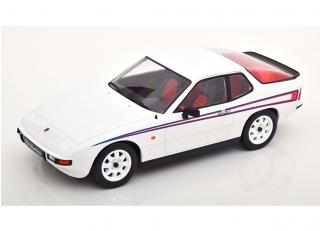 Porsche 924 Martini 1985 KK-Scale 1:18 Metallmodell (Türen, Motorhaube... nicht zu öffnen!)