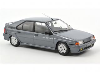 Citroën BX Sport 1985 - Fox Grey Norev 1:18 Metallmodell (Türen/Hauben nicht zu öffnen!)