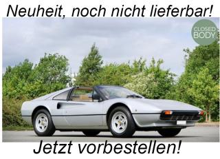 Ferrari 308 GTS 1982 Silver Norev 1:18 Metallmodell (Türen/Hauben nicht zu öffnen!) <br> Liefertermin nicht bekannt (nicht vor 4. Quartal 2024)