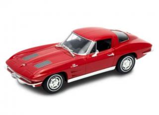 Chevrolet Corvette 1963 red Welly 1:24