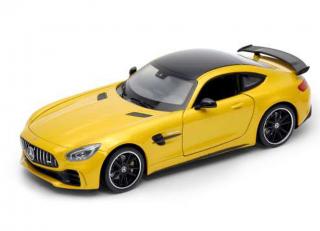 Mercedes AMG GT R, yellow 2017  Welly 1:24