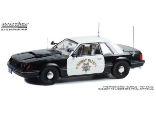Ford Mustang SSP *California Highway Patrol 1982  Greenlight 1:18