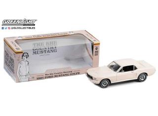 Ford Mustang Coupe 1967 *She Country Special*, Bill Goodro Ford, Denver, Colorado, Bermuda Sand Greenlight 1:18