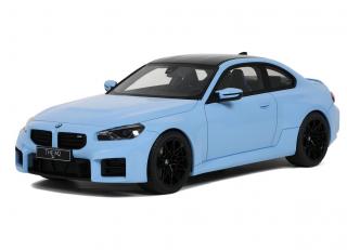 BMW M2 (G87) 2023 ZANDVORT BLUE GT Spirit 1:18 Resinemodell (Türen, Motorhaube... nicht zu öffnen!)