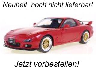 Mazda RX-7 FD RS 1994 rot S1810602 Solido 1:18 Metallmodell <br> Liefertermin nicht bekannt (nicht vor 1. Quartal 2024)