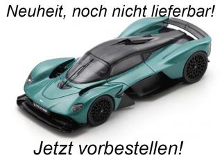 Aston Martin Valkyrie 2021 - AMR F1 Green Schuco 1:18 Pro.R18 Resinemodell <br> Liefertermin nicht bekannt