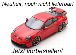 Porsche 911 GT3 (Type 992) 2022- Guard Red Schuco 1:18 <br> Liefertermin nicht bekannt