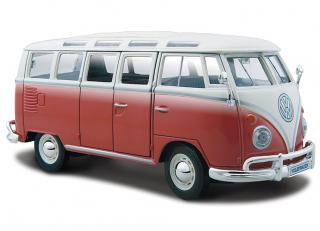 VW Bus \"Samba\" rot-weiß Maisto 1:25