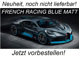 BUGATTI DIVO (FRENCH RACING BLUE MATT) AUTOart 1:18 Composite <br> Date de parution inconnue