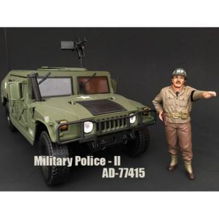 WWII US Military Police Figure -II (Auto nicht enthalten) American Diorama 1:18