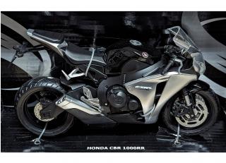 Honda CBR1000RR Silber AUTOMAXX 1:12