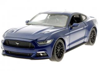 Ford Mustang GT 2015 blau Welly 1:24