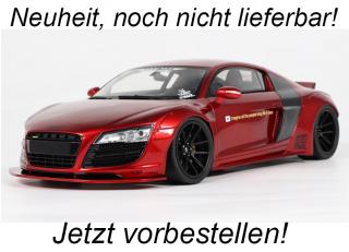 AUDI R8 by LB-WORKS 2022 CANDY RED GT Spirit 1:18 Resinemodell (Türen, Motorhaube... nicht zu öffnen!) <br> Lieferbar ab Ende Februar 2024
