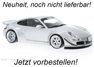 Porsche RWB 997, silber IXO 1:18 Metallmodell (Türen/Hauben nicht zu öffnen!) <br> Liefertermin nicht bekannt