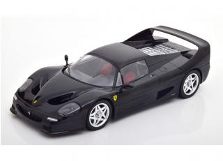 Ferrari F50 Hardtop 1995 schwarz KK-Scale 1:18 Metallmodell (Türen, Motorhaube... nicht zu öffnen!)