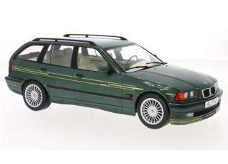 BMW Alpina B3 3.2 Touring, metallic-grün, 1995 Basis: E36 MCG 1:18 Metallmodell, Türen und Hauben nicht zu öffnen