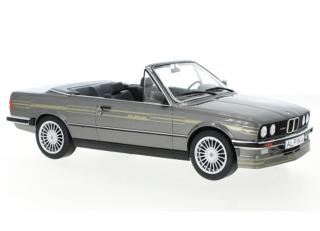 BMW Alpina C2 2.7 Cabriolet, metallic-grau/Dekor, 1986 MCG 1:18 Metallmodell, Türen und Hauben nicht zu öffnen