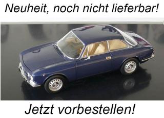 Alfa Romeo 2000 GTV (1973) - blau met. (Blu Pervinca) Alfa Romeo 2000 GTV (1973) - blue met. (Blu Pervinca) Norev 1:18 Metallmodell 2 Türen, Motorhaube und Kofferraum zu öffnen! <br> Liefertermin nicht bekannt (nicht vor 4. Quartal 2023)