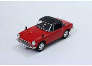 Honda S800 soft top LHD 1966 - red - Triple9 Collection 1:18