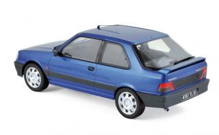 Peugeot 309 GTi16 1992 - blau - Norev 1:18 (Türen, Motorhaube... nicht zu öffnen!) Wiederauflage