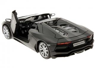Lamborghini Aventador LP 700-4 Roadster mattschwarz Maisto Matte Black Series 1:24
