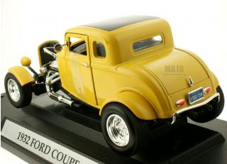 Ford Coupe 1932 gelb MotorMax 1:18