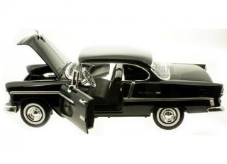 Chevy Bel Air 1955  schwarz MotorMax 1:18