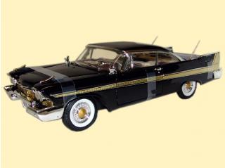 Plymouth Fury 1958 schwarz MotorMax 1:18
