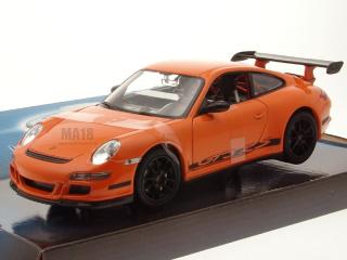 Porsche 911 (997) GT3 RS orange/schwarz Welly 1:24