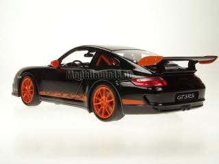 Porsche 911 997 GT3 RS schwarz/orange Welly 1:18