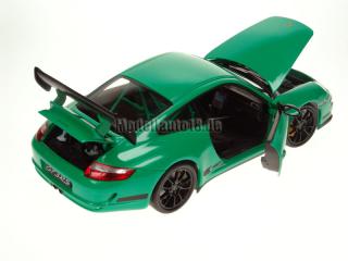 Porsche 911 997 GT3 RS grün/schwarz Welly 1:18