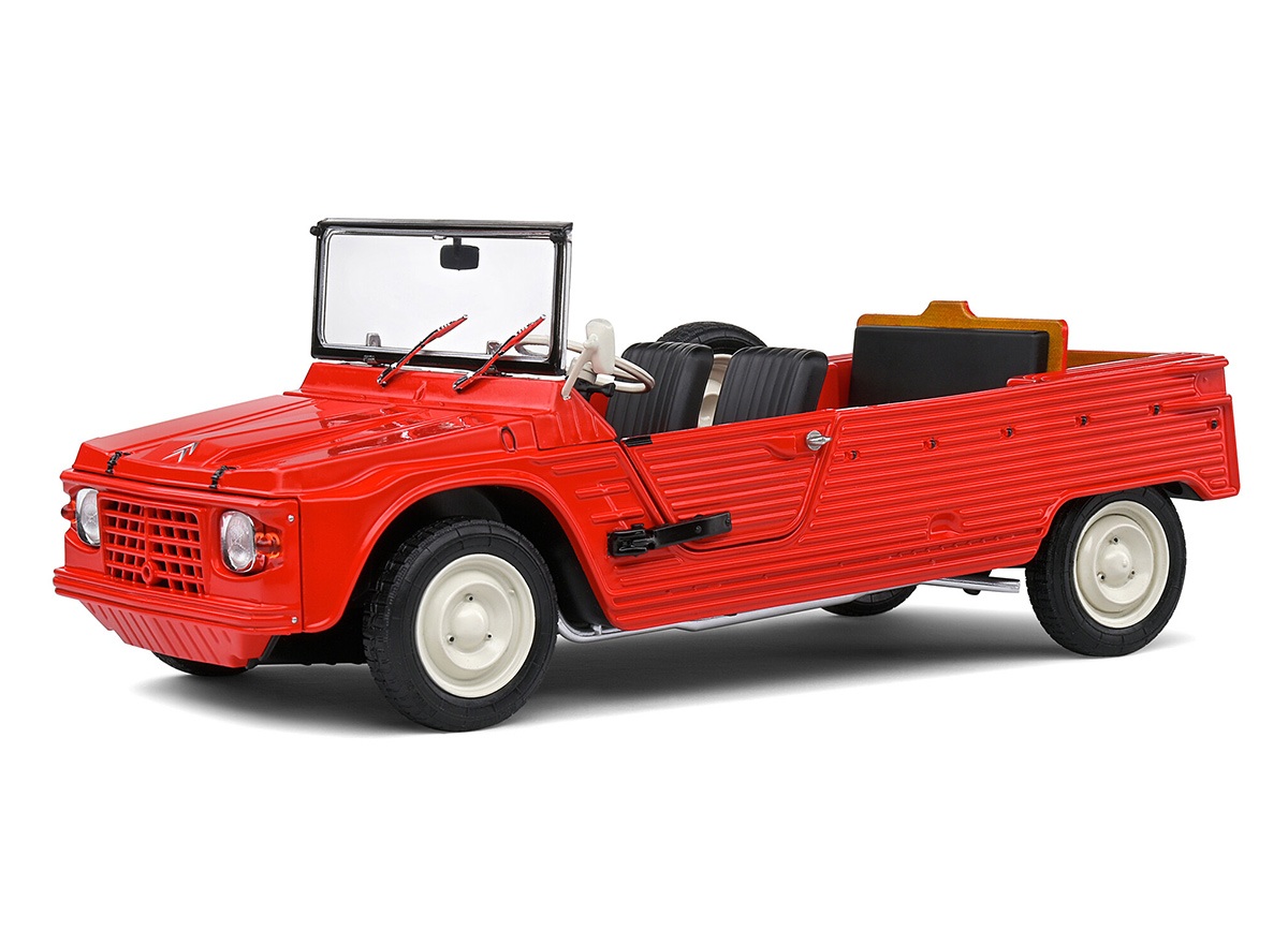 Citroen Mehari MK1 rot Rouge Hopi, 1970, S1808203 Solido 1:18 Metallmodell