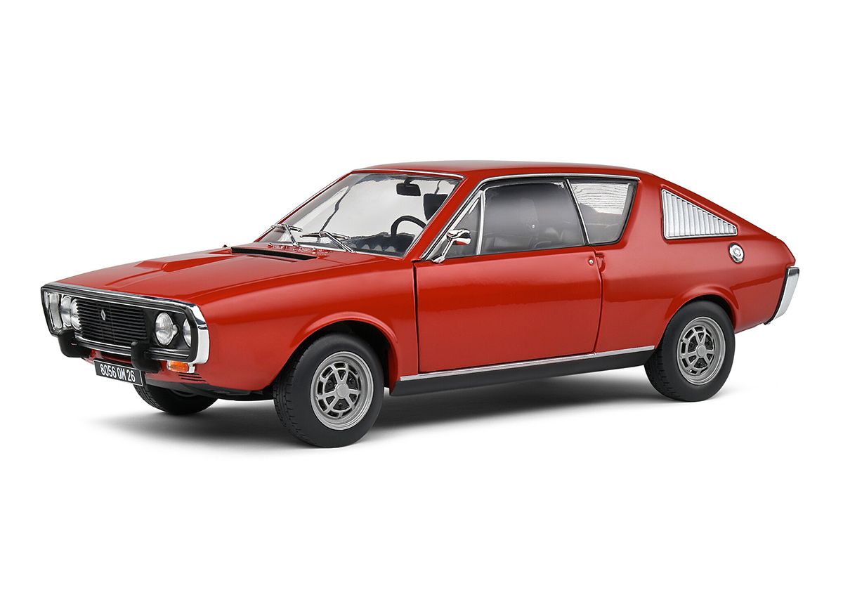 Renault R17 MK1 rouge - rot, 1976, S1803708 Solido 1:18 Metallmodell