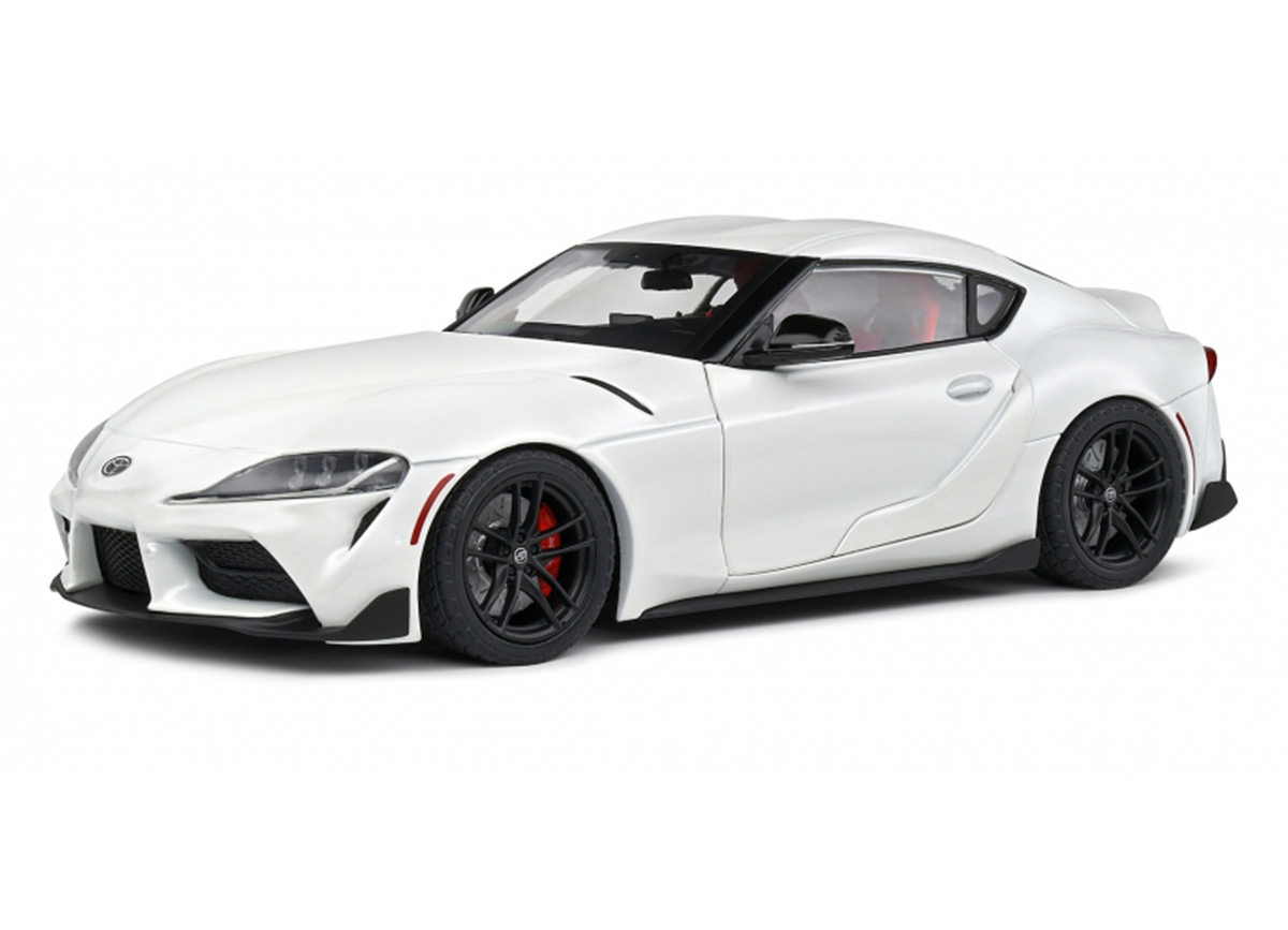Toyota GR Supra 2023 perlweiß S1809002 Solido 1:18 Metallmodell