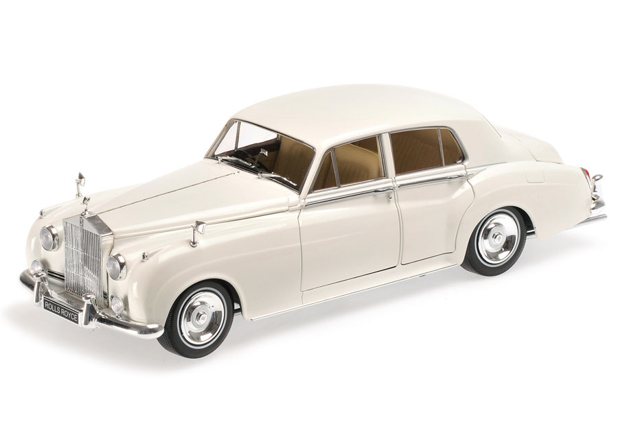 ROLLS ROYCE SILVER CLOUD II - 1960 - WHITE Minichamps 1:18