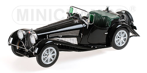 Bugatti Type 54 Roadster - 1931 Minichamps 1:18 Resinemodell (Türen, Motorhaube... nicht zu öffnen!)