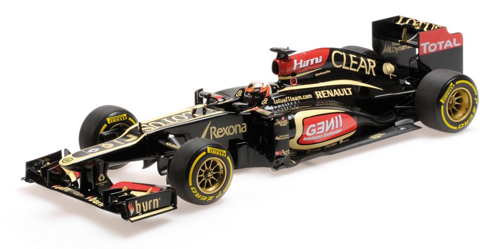 LOTUS F1 TEAM RENAULT E21 – 2013 KIMI RÄIKKÖNEN  Minichamps 1:18