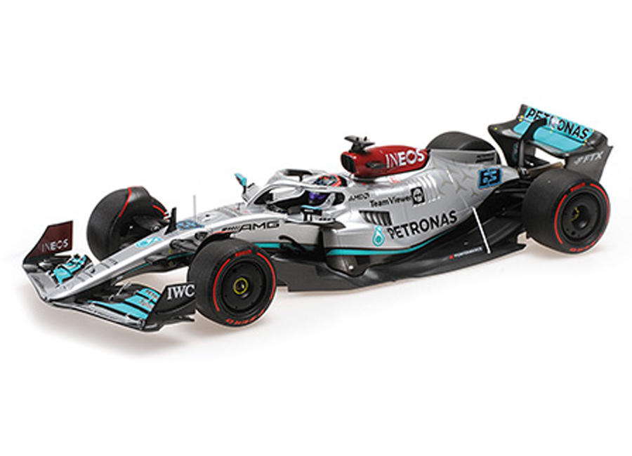 MERCEDES-AMG PETRONAS FORMULA ONE TEAM F1 W13 E PERFORMANCE - GEORGE RUSSELL – 2022 Minichamps 1:18