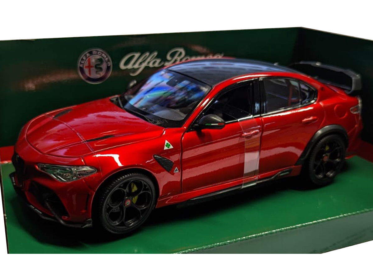 Alfa Romeo Giulia GTAm 2020 gta rot metallic Burago 1:18 Metallmodell
