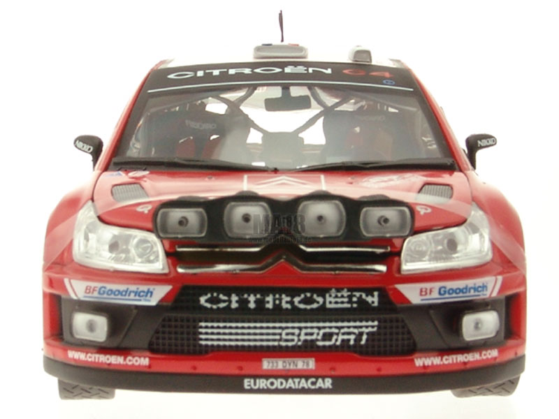 Citroen C4 WRC Monte Carlo Night Race #1 Loeb 2007 Solido 1:18