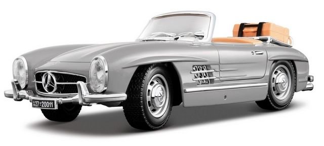 Mercedes 300SL Touring 1957 silber Burago 1:18