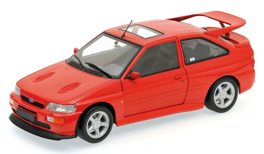 FORD ESCORT RS COSWORTH - 1992 - RED Minichamps 1:18