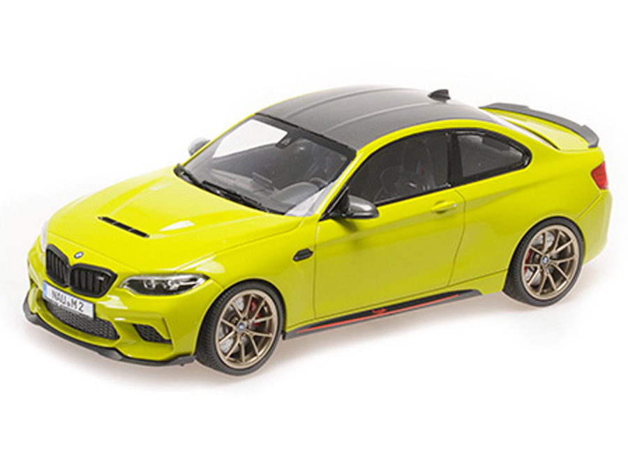 BMW M2 CS - 2020 - GREEN Minichamps 1:18 Metallmodell, Türen, Motorhaube... nicht zu öffnen