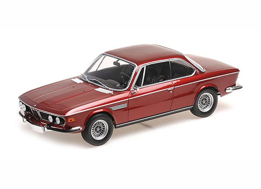 BMW 3.0 CSI – 1971 – RED METALLIC Minichamps 1:18