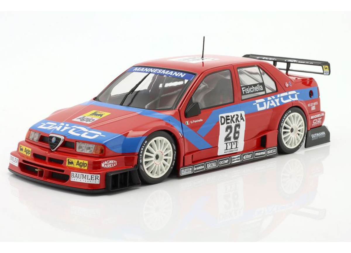 Alfa Romeo 155 V6 TI #26 DTM / ITC 1995 G. Fisichella  Alfa Corse 2 WERK83 1:18