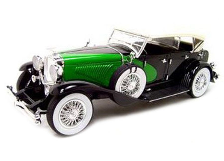 Duesenberg 1934 schwarz-grün Signature 1:18