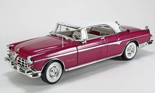 Chrysler Imperial 1955 rot-creme Signature 1:18