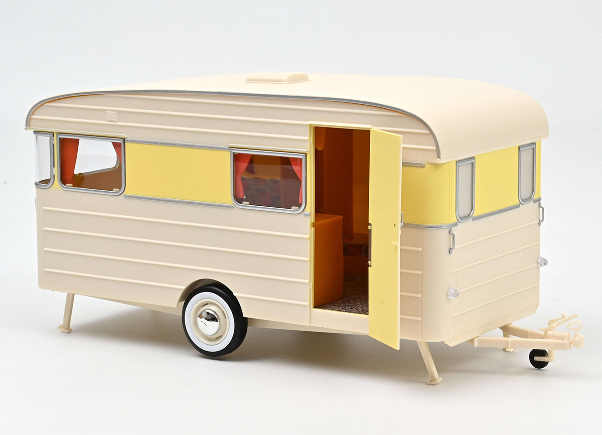 Autoanhänger Caravan Digue Panoramic 14 1960   Norev 1:18