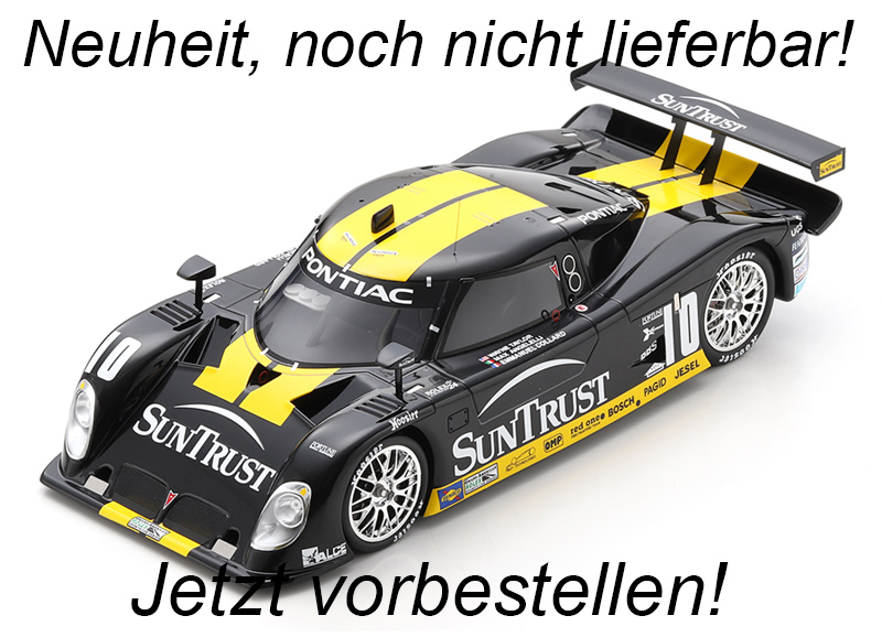 Riley Mk XI No.10 Winner Daytona 24H 2005 M. Angelelli - W. Taylor - E. Collard Spark 1:18 mit Plexiglasvitrine (Türen, Motorhaube... nicht zu öffnen!) Liefertermin nicht bekannt (nicht vor 4. Quartal 2023)