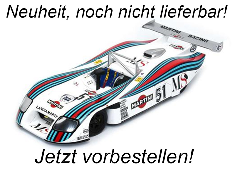 Modellautó Lancia GR6 1982 Le Mans 24H, 1:18 Spark